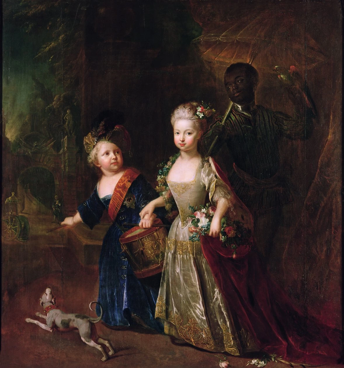 Ritratto di Federico II di Prussia e sua sorella